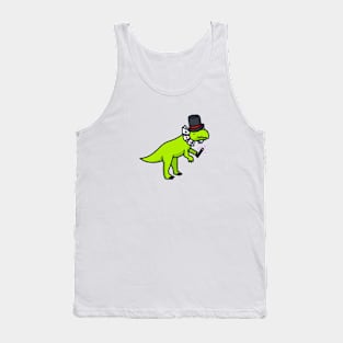 Abraca Dilophosaurus Transparent Tank Top